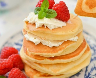 Miodowe pancakes