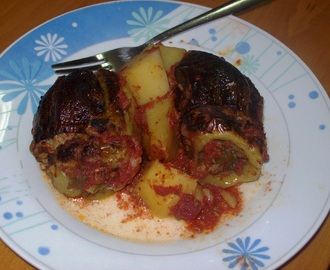 Γεμιστές πιπεριές με κιμά