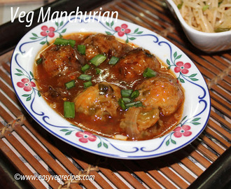 Veg Manchurian Recipe -- How to make Veg Manchurian at home