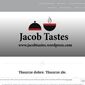Jacob tastes
