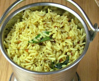 Kovil Puliyodarai / Milagu Puliyodarai / Temple Tamarind rice