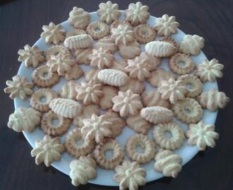 Eu Fiz Biscoitos de Baunilha (Farinha Custard)