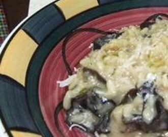 Risotto with Porcini Mushrooms and Truffles (from The Basic Art of Italian Cooking: DaVinci Style) Recipe