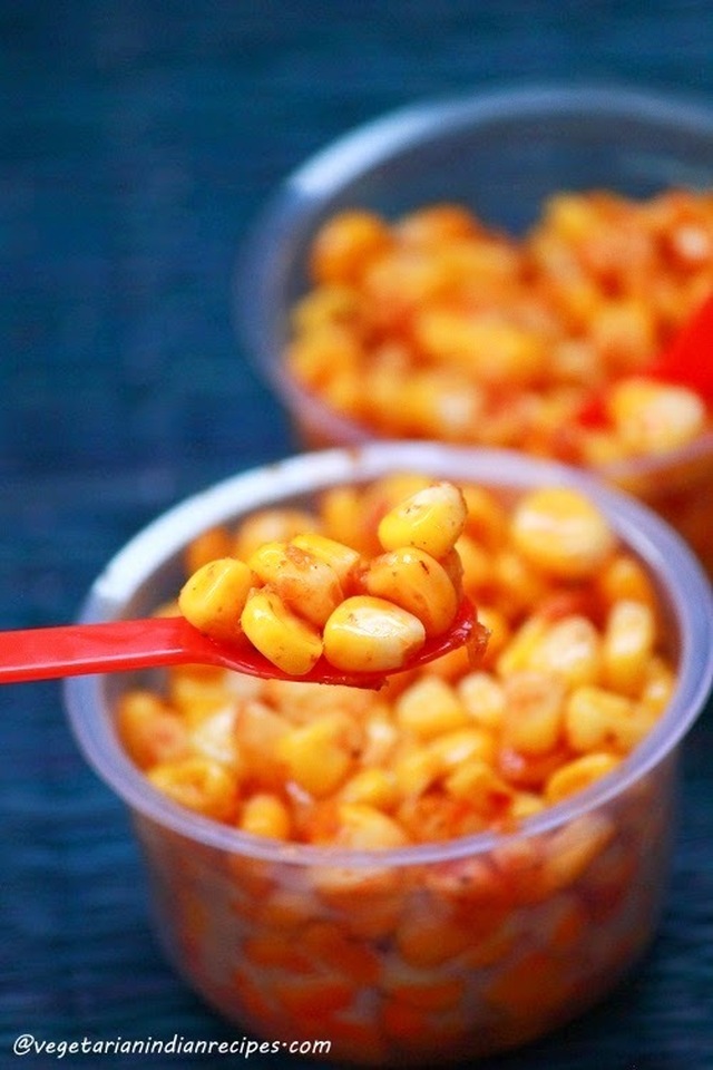Masala corn / How to make masala corn /  Easy corn recipes / Guilt free snack