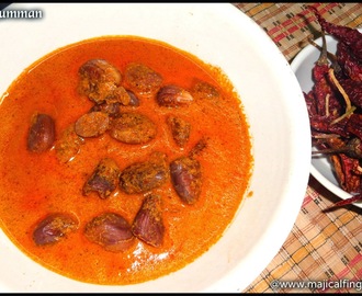 Bikkanda Humman / Jackfruit Seeds Curry Konkani Style