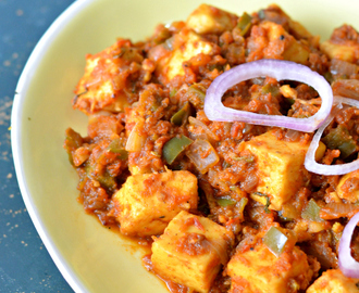 Tawa Paneer recipe | Cottage cheese side with capsicum and spicy tempering | Easy dinner ideas