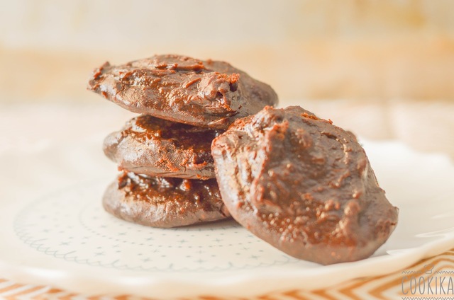 Σοκολατενια Μπισκοτα με Κολοκυθα | Flourless Chocolate Pumpkin Cookies