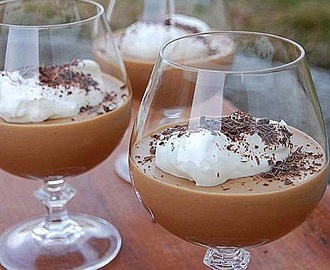Sjokolademousse med kaffe