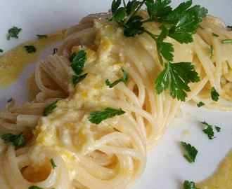 Spaghetti limone e parmigiano