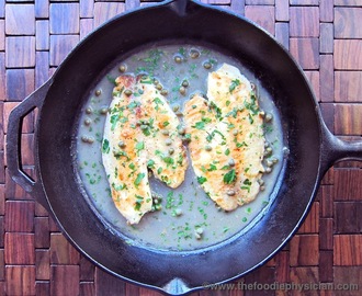 Dining with the Doc: Tilapia Piccata