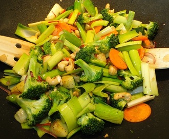 Grønn wok