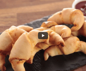 Pizza Croissant Recipe Video