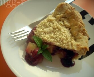 tarta de manzanas y arándanos [appleberry pie] inspirada por Jamie Oliver...