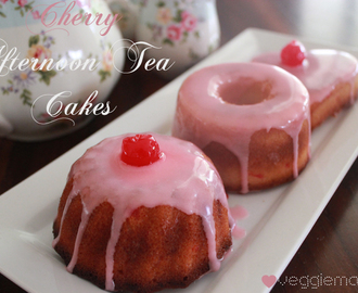 Vintage Lane - Cherry Afternoon Tea Cakes from the WMU Cookery Book