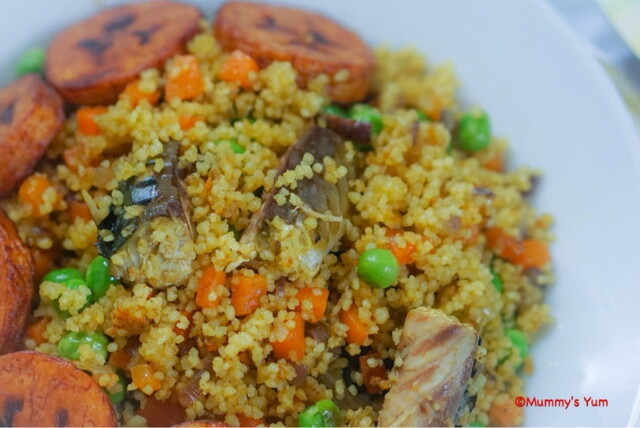 Fish Curry Couscous