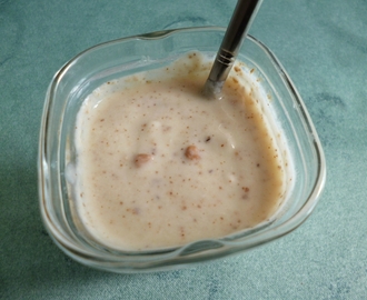 yaourts maison diététiques au beurre d'amandes crunchy (sans sucre)