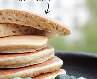 [ RECETTES FLUFFIE ] Pancakes semi-complets à la Ricotta