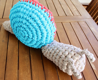 Caragol de ganxet gegant / Giant crochet snail