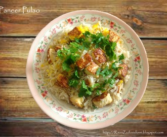 Paneer Pulao | Easy Lunchbox Recipe
