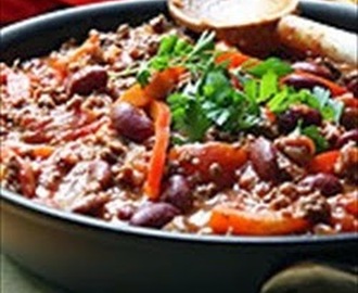 Really Good Beef and Bean Chili