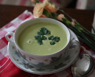 Zupa krem z brokuł i serka