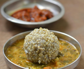 Kambhu Choru/Kambu Saadam/Bajra Rice/Pearl Millet Rice