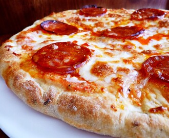 Pizza de Chorizo en Sartén