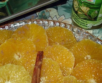Salada marroquina de laranja e canela