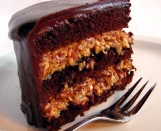 Torta de Chocolate Aleman con relleno de Coco, Nueces y Dulce de Leche... sin palabras!!!