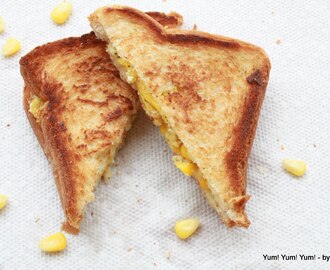 Corn Cheese Toast {Video Recipes}