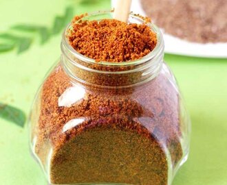 Flax Seeds Chutney Powder Recipe