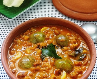 Kathirikkai Karamani Arai Puli Kuzhambu | Thatta payaru Kathirikaai Kara Kuzhambu |  Black Eyed Beans and Eggplant Tamarind Curry