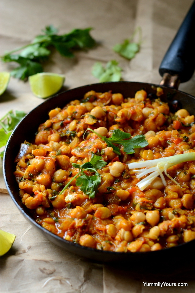 METHI CHOLE | EASY CHICKPEAS CURRY