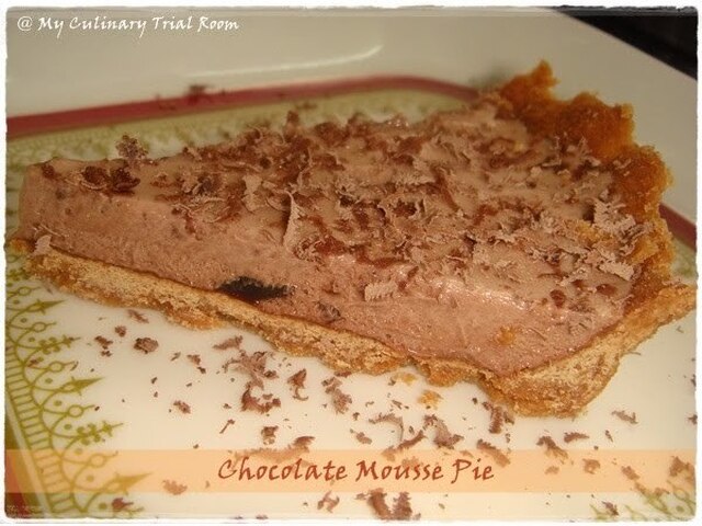Chocolate Mousse Pie | Less Bake Quickie Recipe & A Birthday Wish