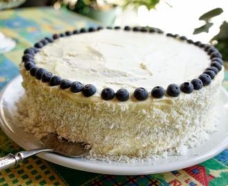 17. mai kake (Piña colada kake)