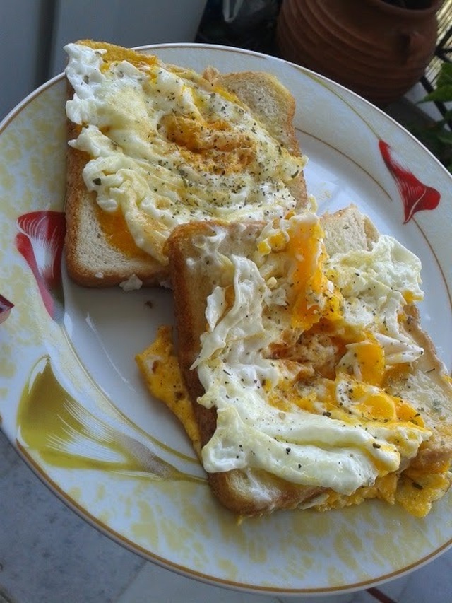 Πρωινό με τηγανητά αυγά