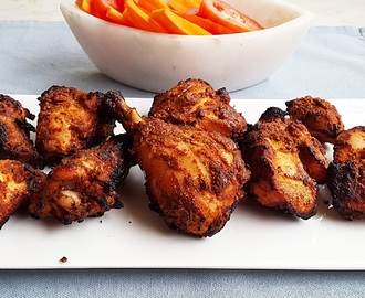 Tandoori chicken recipe – grilled chicken with spiced yogurt marinade