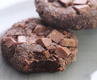 Sjokoladecookies på 2 minutter