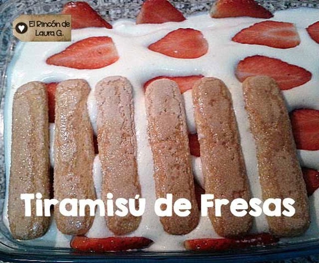 Receta de Tiramisu de Fresas (Frutillas)