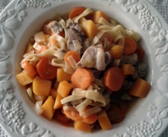 Receta de Wok de Carne con Verduras y Pasta agridulce
