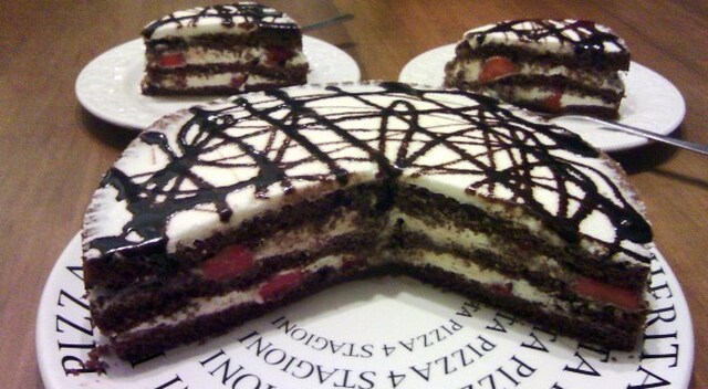 Receta de Torta de Chocolate Selva Negra