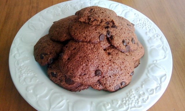 Receta de Galletas con Nutella o Nocilla y chips de chocolate {Cookies Doble Chocolate}