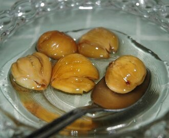 Κάστανο γλυκό του κουταλιού - Kestane Şekeri