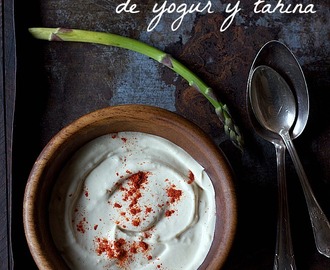 Salsa ligera de yogur y tahina