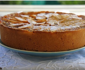 Kuchen de Manzana con Crema Pastelera