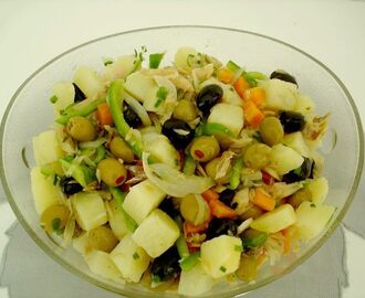 Salada de Filé de Bacalhau