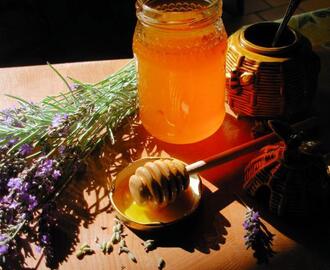 Homemade Lavender Honey from South West France