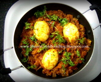 Chettinad Egg Curry-Tomato Egg Masala-How to make Chettinad Egg Masala Gravy Recipe
