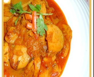 Khatti Arbi / Arvi Ka Salan…Taro cooked in tangy Curry