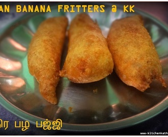 Nendran Banana Fritters/Kerela Banana Fritters/NendraPazha Bajji-Without cooking soda